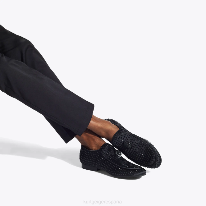 Kurt Geiger hombres londres hugh eagle empapado semental 2LPR272 | calzados negro